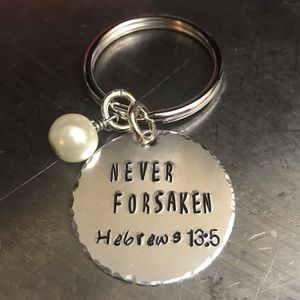 Never forsaken Hebrews 13:5